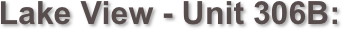 Lake View - Unit 306B: